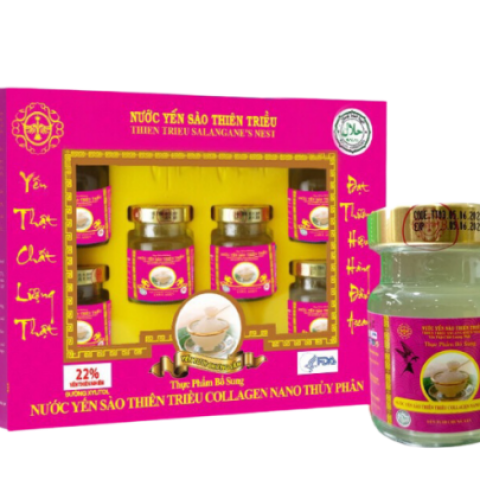 Yến Tổ Chưng Sẵn Collagen